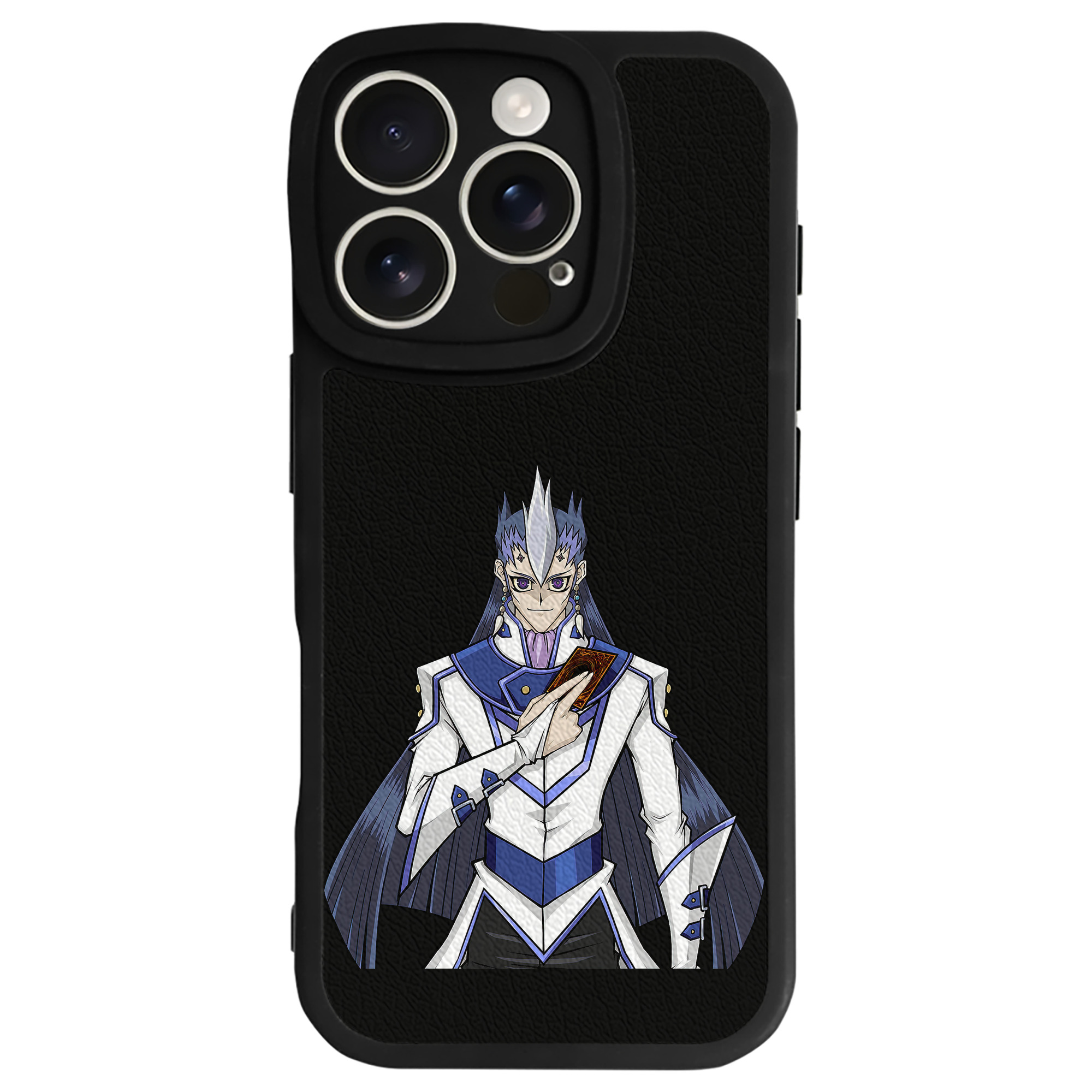 遊☆戯☆王 Yu-Gi-Oh! 【iPhone 16シリーズ対応】シリコンスマホケース（レザー調） 材質：シリコン